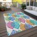 Addison Rugs Chantille White 2'6" x 3'10" Room Scene