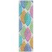 Addison Rugs Chantille White 2'3" x 7'6" Runner Collection