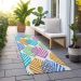 Addison Rugs Chantille White 2'3" x 7'6" Runner Room Scene