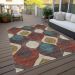 Addison Rugs Chantille Brown 3'0" x 5'0" Room Scene
