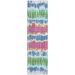 Addison Rugs Chantille White 2'3" x 7'6" Runner Collection