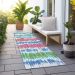 Addison Rugs Chantille White 2'3" x 7'6" Runner Room Scene