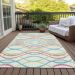 Addison Rugs Chantille White 8'0" x 10'0" Room Scene
