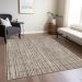 Addison Rugs Chantille Brown 9'0" x 12'0" Room Scene