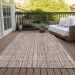 Addison Rugs Chantille Brown 9'0" x 12'0" Room Scene
