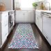 Addison Rugs Chantille White 2'3" x 7'6" Runner Room Scene