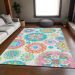 Addison Rugs Chantille White 3'0" x 5'0" Room Scene