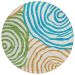 Addison Rugs Chantille White 8'0" x 8'0" Round Collection
