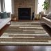 Addison Rugs Chantille Brown 8'0" x 10'0" Room Scene