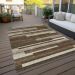 Addison Rugs Chantille Brown 8'0" x 10'0" Room Scene