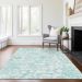 Addison Rugs Chantille Turquoise 3'0" x 5'0" Room Scene
