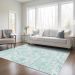 Addison Rugs Chantille Turquoise 3'0" x 5'0" Room Scene