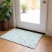 Addison Rugs Chantille Turquoise 1'8" x 2'6" Room Scene