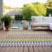 Addison Rugs Chantille White 3'0" x 5'0" Room Scene