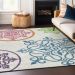 Addison Rugs Chantille White 8'0" x 10'0" Room Scene