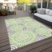 Addison Rugs Chantille White 3'0" x 5'0" Room Scene