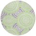 Addison Rugs Chantille White 8'0" x 8'0" Round Collection