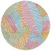 Addison Rugs Chantille White 8'0" x 8'0" Round Collection