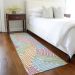 Addison Rugs Chantille White 2'3" x 7'6" Runner Room Scene