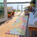 Addison Rugs Chantille White 2'3" x 7'6" Runner Room Scene