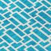 Addison Rugs Chantille Turquoise 8'0" x 8'0" Round Room Scene