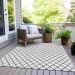 Addison Rugs Chantille White 3'0" x 5'0" Room Scene