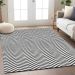 Addison Rugs Chantille White 5'0" x 7'6" Room Scene