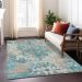 Addison Rugs Chantille Teal 8'0" x 10'0" Room Scene