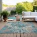 Addison Rugs Chantille Teal 8'0" x 10'0" Room Scene