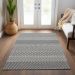 Addison Rugs Chantille White 5'0" x 7'6" Room Scene