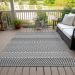 Addison Rugs Chantille White 5'0" x 7'6" Room Scene