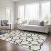 Addison Rugs Chantille White 5'0" x 7'6" Room Scene