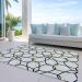 Addison Rugs Chantille White 5'0" x 7'6" Room Scene