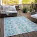 Addison Rugs Chantille Teal 10'0" x 14'0" Room Scene