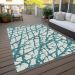Addison Rugs Chantille Teal 10'0" x 14'0" Room Scene