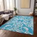 Addison Rugs Chantille Turquoise 3'0" x 5'0" Room Scene