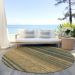 Addison Rugs Chantille Wheat 8'0" x 8'0" Round Room Scene