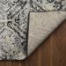 Dalyn Rugs Aero AE8 Charcoal Room Scene