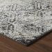Dalyn Rugs Aero AE8 Charcoal Room Scene