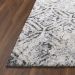 Dalyn Rugs Aero AE8 Charcoal Room Scene
