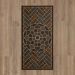 Mohawk Ornamental Entry Mat Ornamental Grain Chestnut 2'0" x 4'0" Room Scene