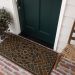 Mohawk Ornamental Entry Mat Ornamental Grain Chestnut 2'0" x 4'0" Room Scene