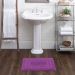 Mohawk Boardwalk Bath Cotton Reversible Fiesta Magenta Room Scene