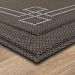 Mohawk Textured Entry Mat Flagstone Monogram J Multi 2'0" x 3'0" Room Scene