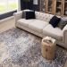 Karastan Rugs Cosmopolitan Nirvana Indigo Room Scene