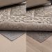 Mohawk Rug Pad- Pet Friendly Pet Proof Rug Pad Grey Room Scene