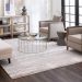 Karastan Rugs Solitude Silk Road Cream Dark Grey Room Scene