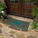 Mohawk Ornamental Entry Mat Retro Tiles Chestnut 2'0" x 4'0" Room Scene