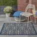 Nourison Home Caribbean Navy Room Scene