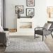 Nourison Home Starry Nights Grey/Navy Room Scene